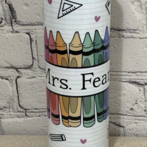 Teacher Appreciation Tumbler no.1